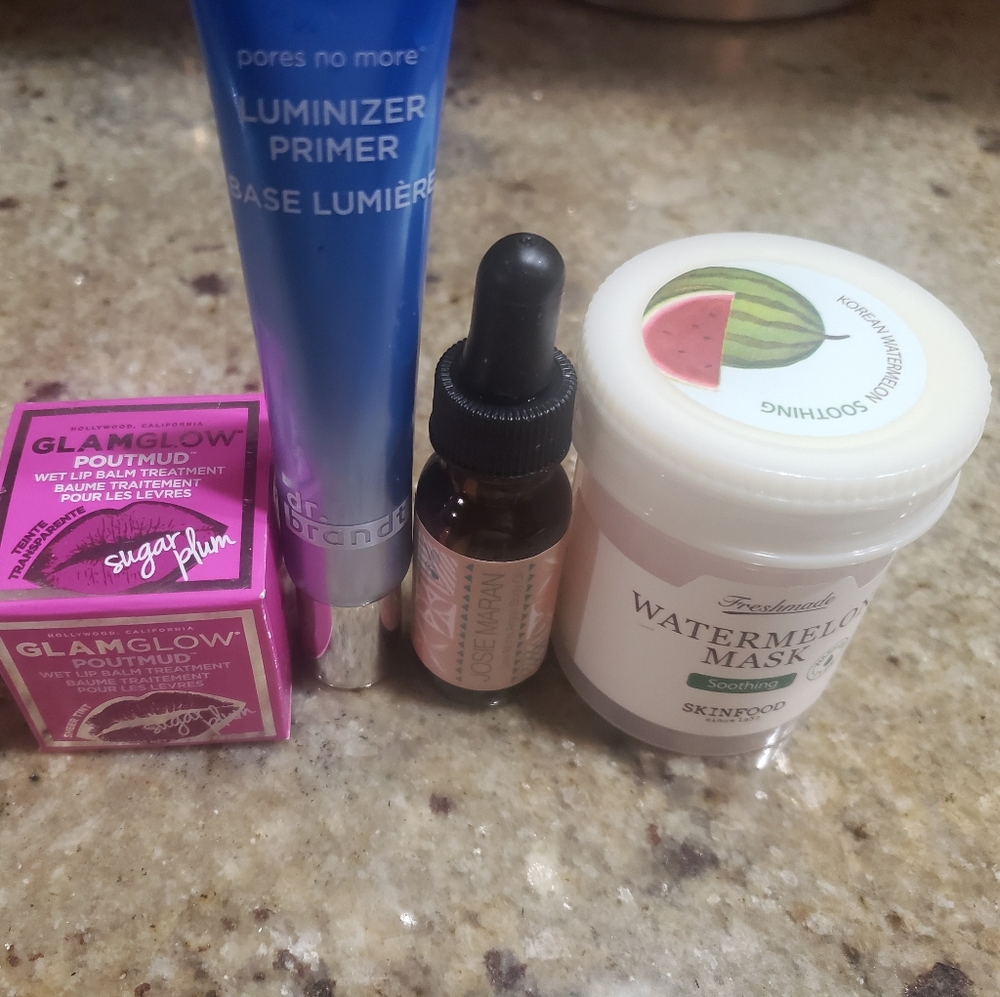Dr. Brandt, Glamglow, Josie Maran & Skin Food